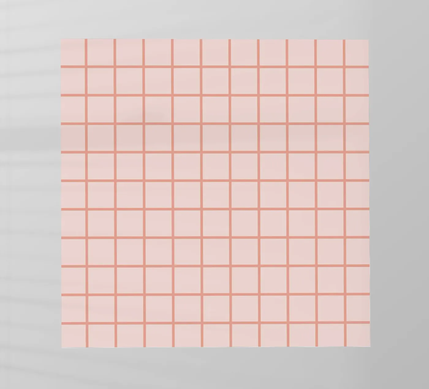 Perzik rasterpatroon backlit folie van Paigaam Studio