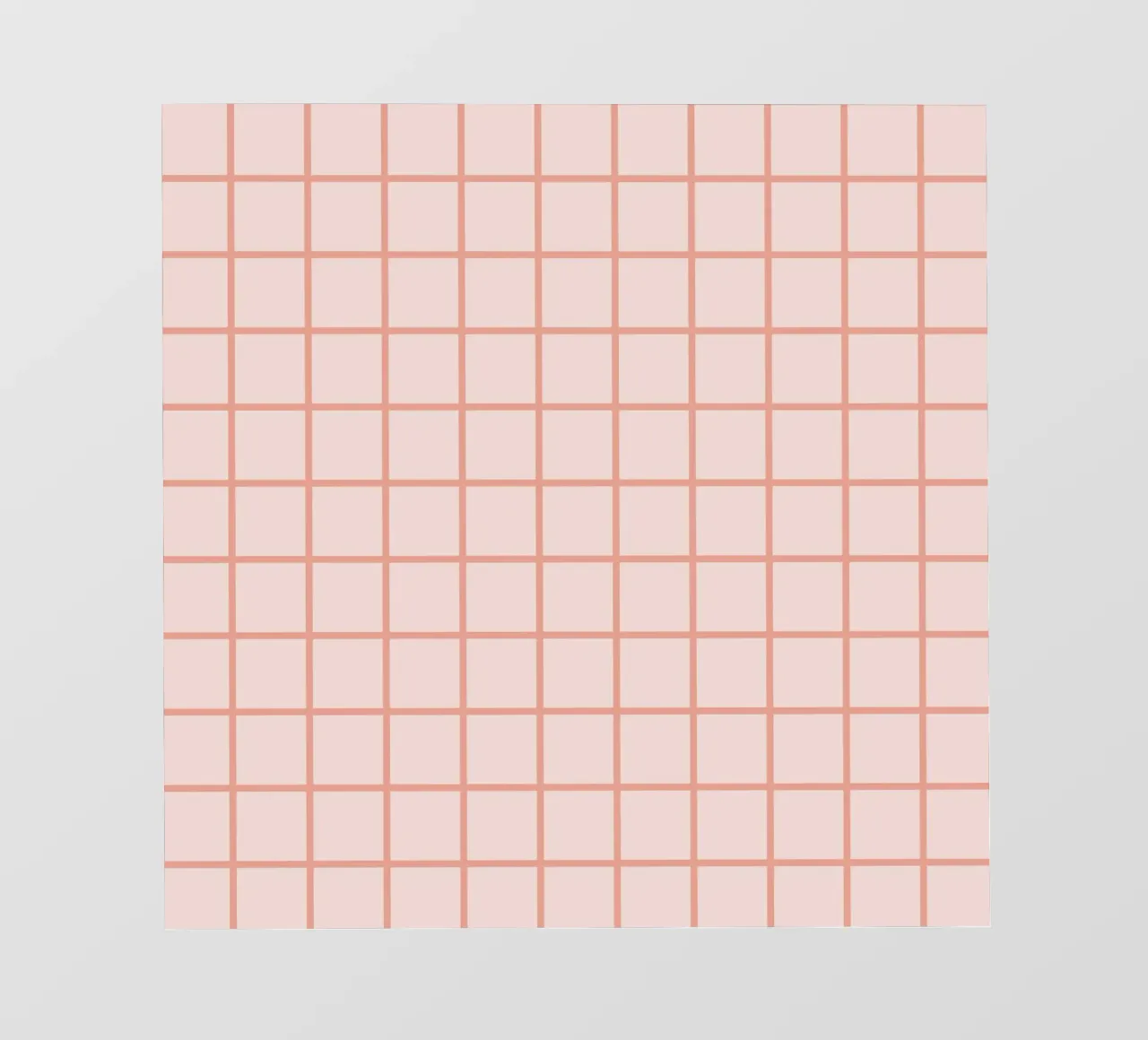 Peach Grid Pattern pellicola backlit da Paigaam Studio