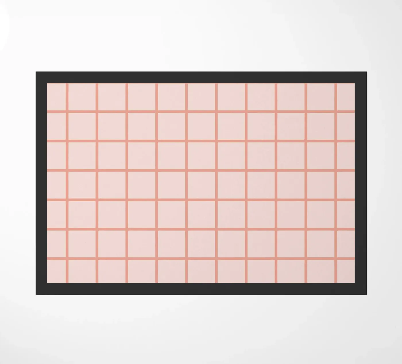 Peach Grid Pattern zerbino da Paigaam Studio