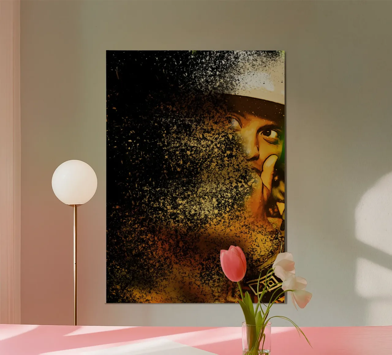 1001 seni disp. bruno poster con telaio in plastica da aank1001