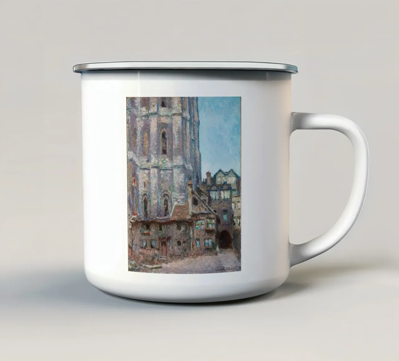 edificio di lusso tazza in smalto da belong shop
