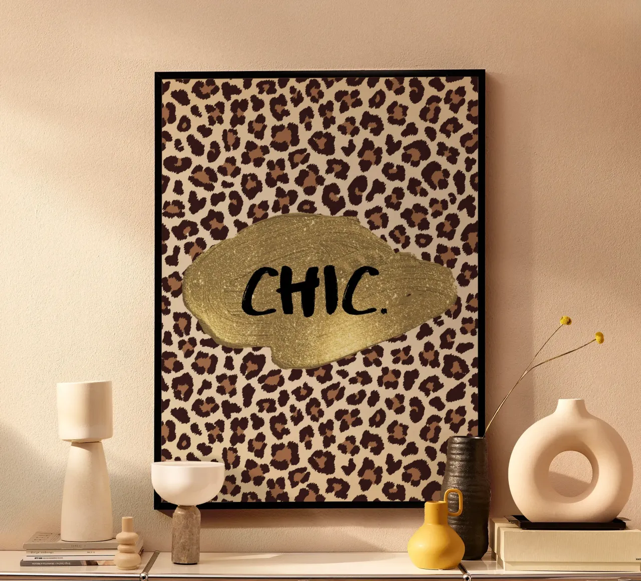 Chic Poster von PinkCandyWalls