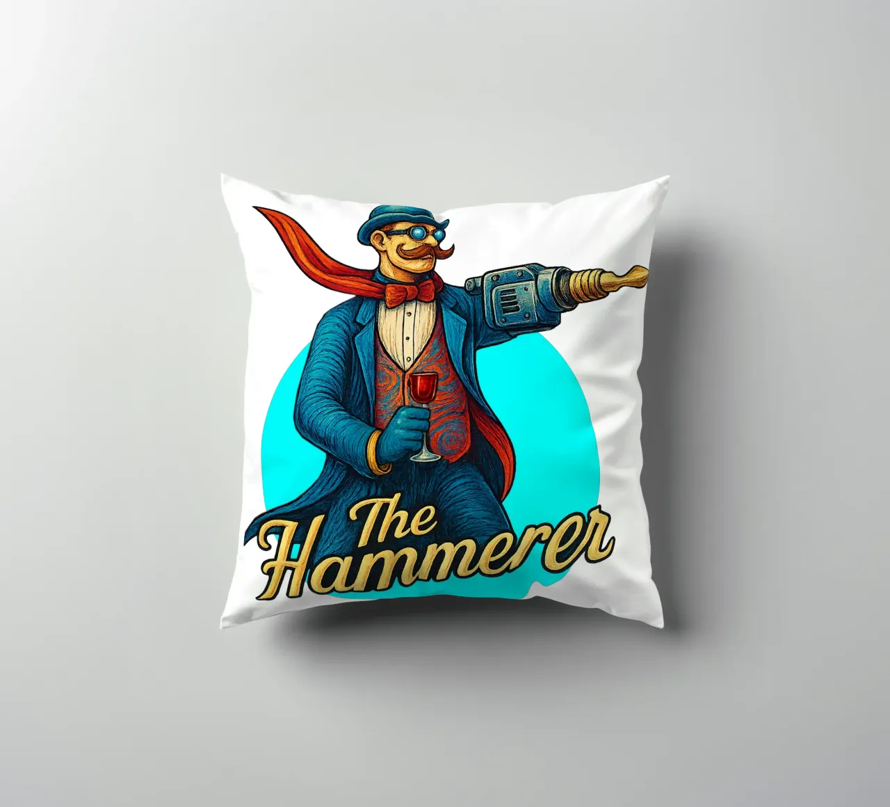 THE HAMMERER cuscino da Vintage Van Gogh