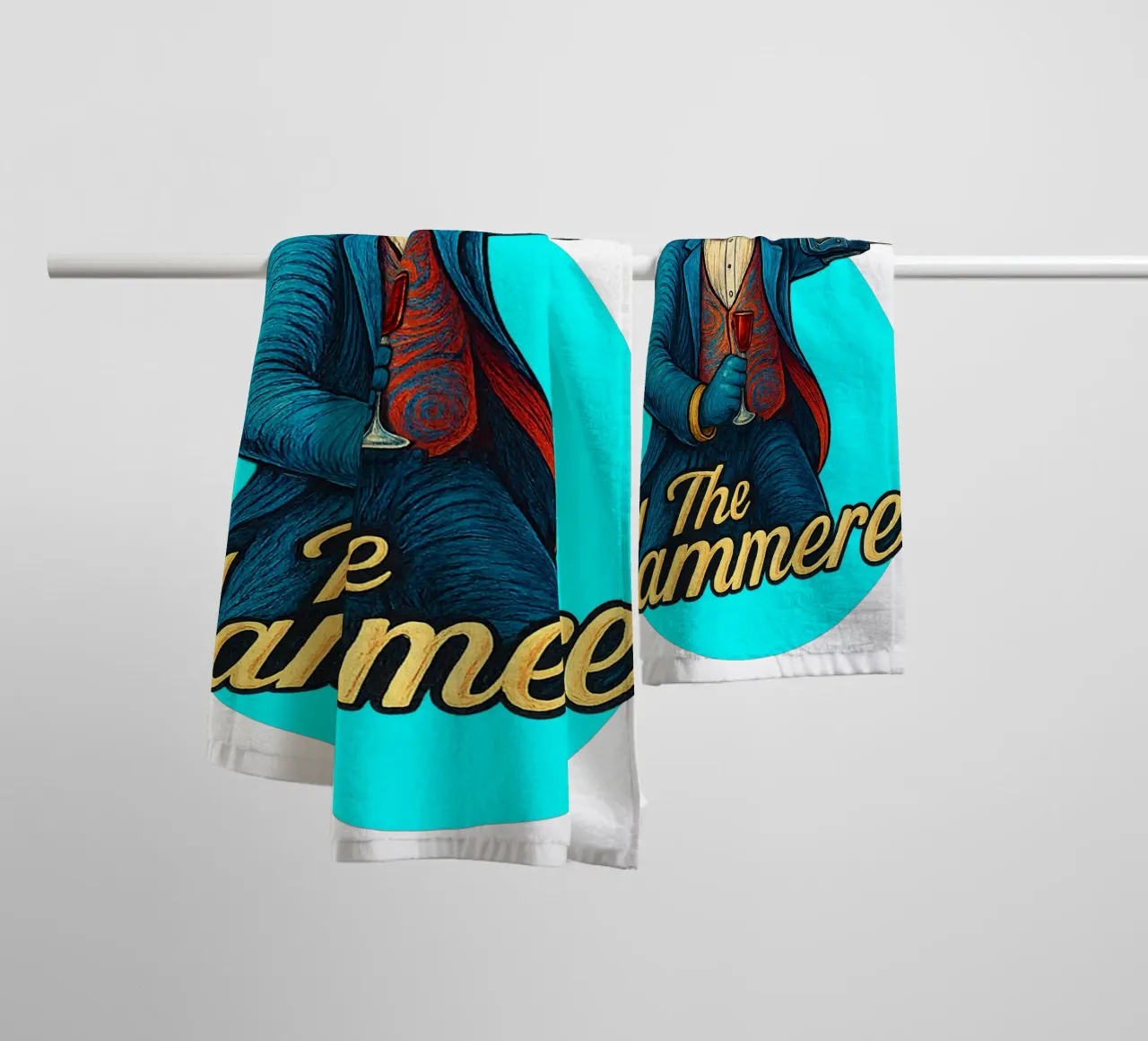 THE HAMMERER asciugamano da bagno da Vintage Van Gogh