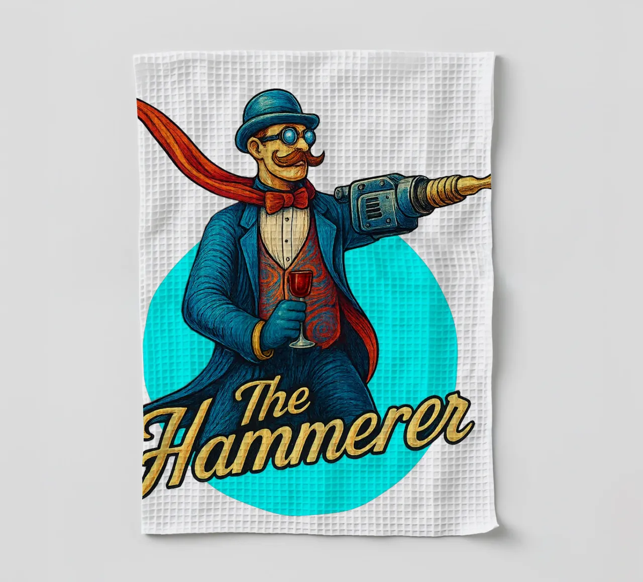 THE HAMMERER canovaccio da cucina da Vintage Van Gogh