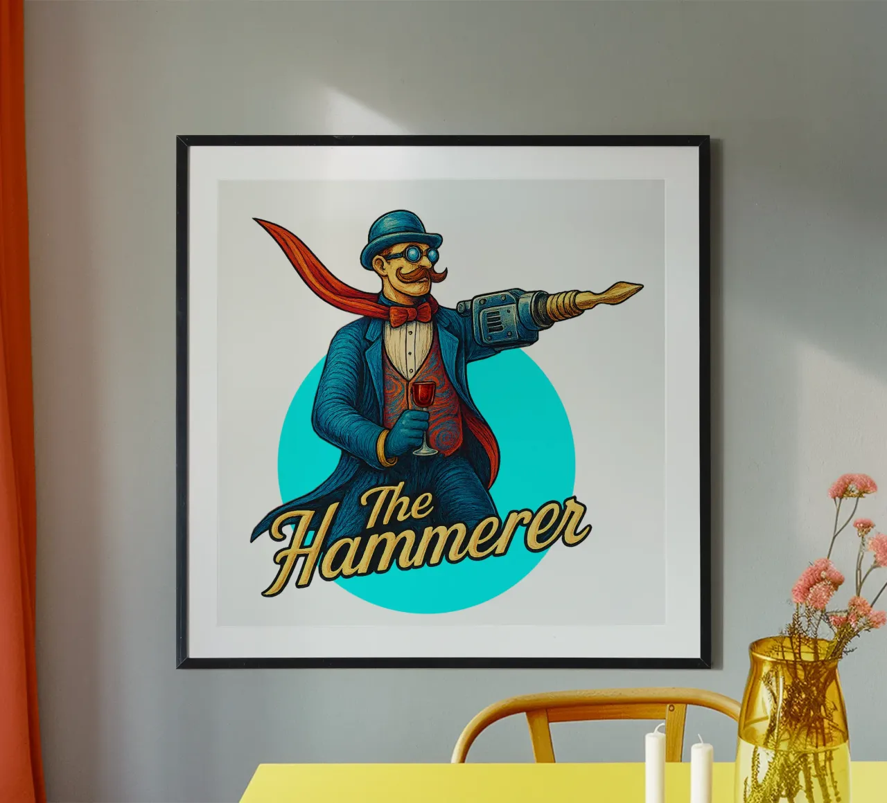 THE HAMMERER poster da Vintage Van Gogh