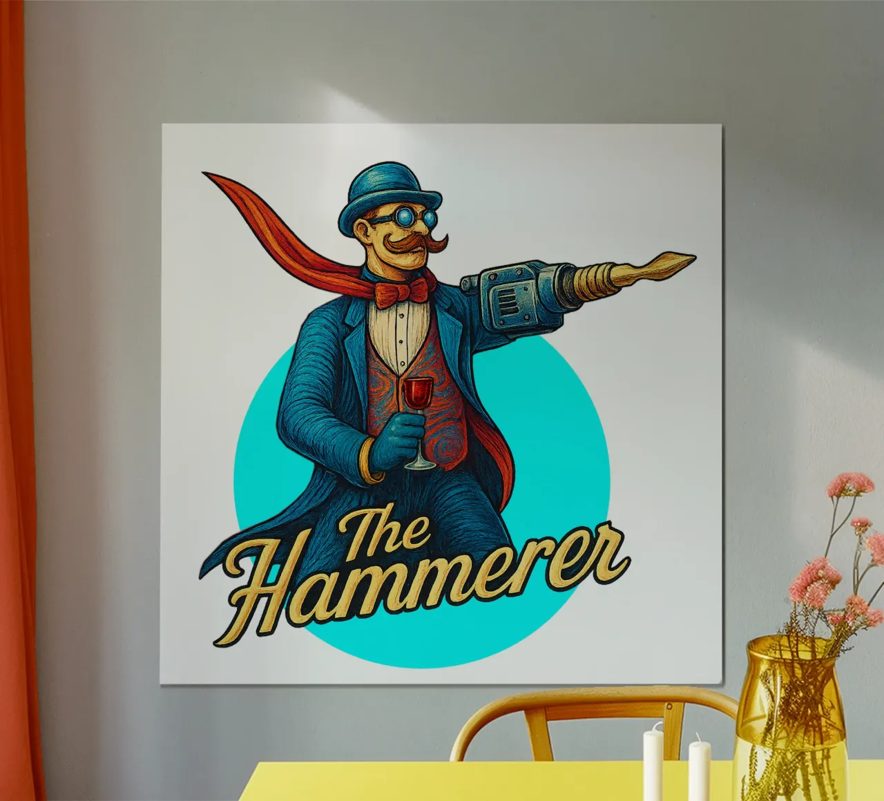 THE HAMMERER poster da Vintage Van Gogh