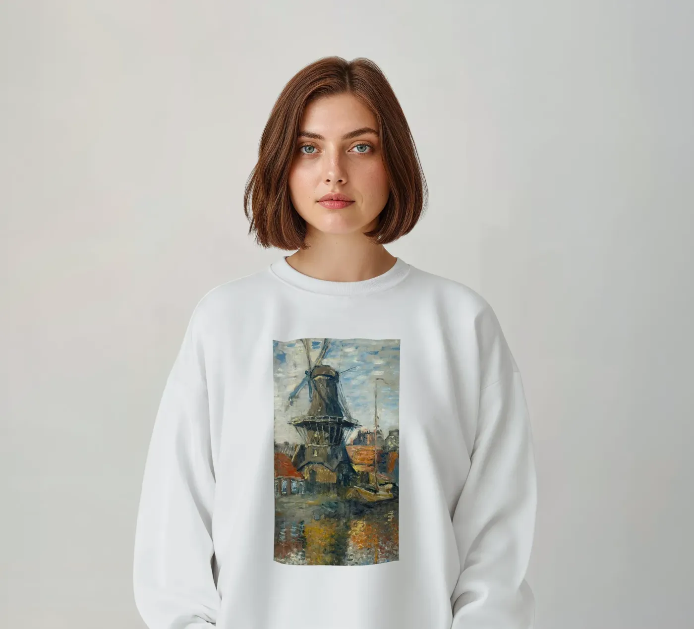 grande mulino a vento felpa da belong shop