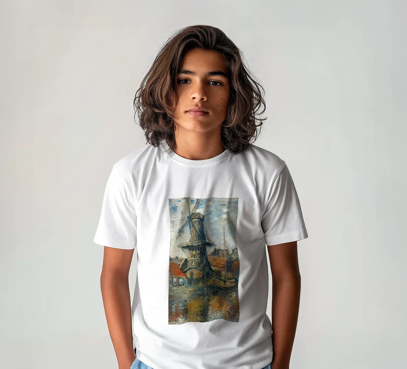 large windmill t-shirt bambini da belong shop