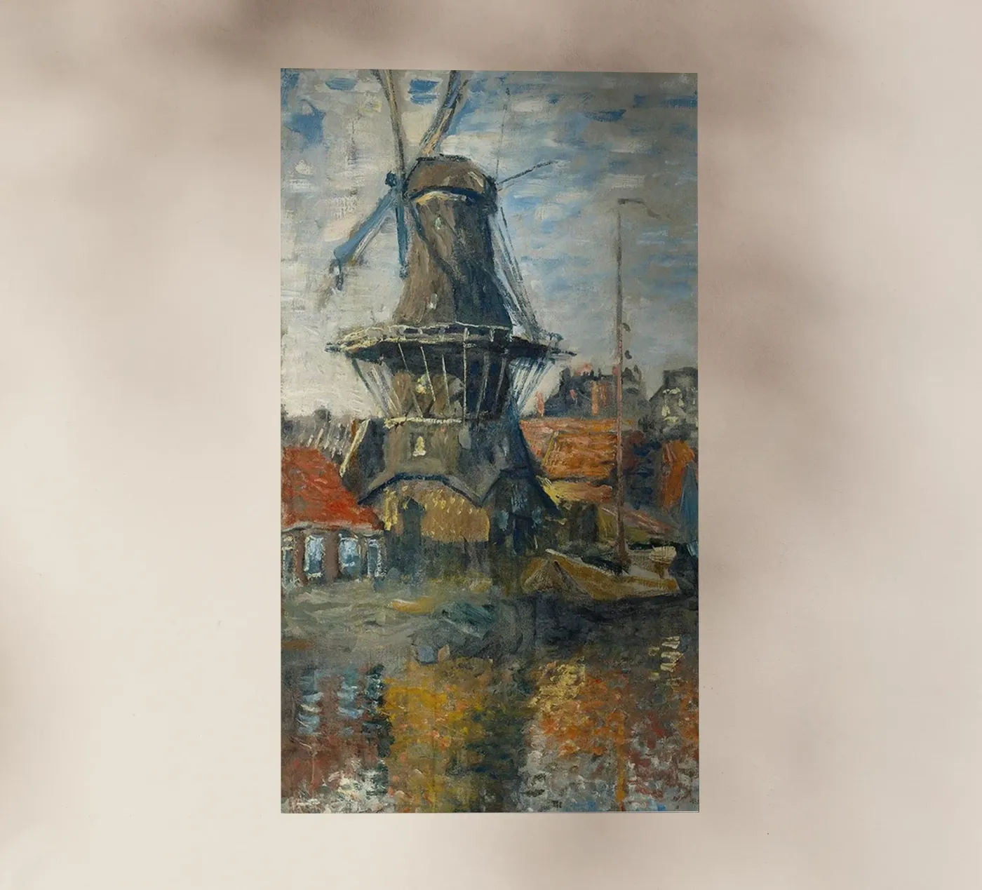 grande mulino a vento pellicola backlit da belong shop