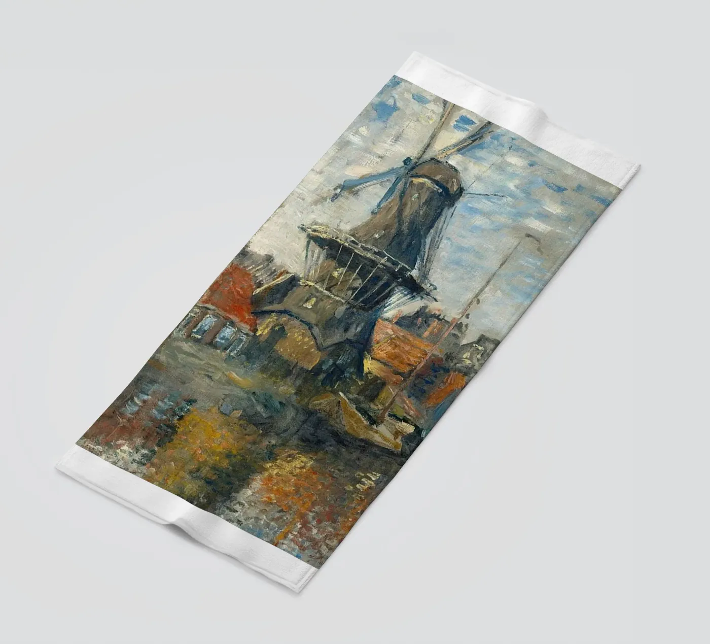 large windmill beach towel by belong shop