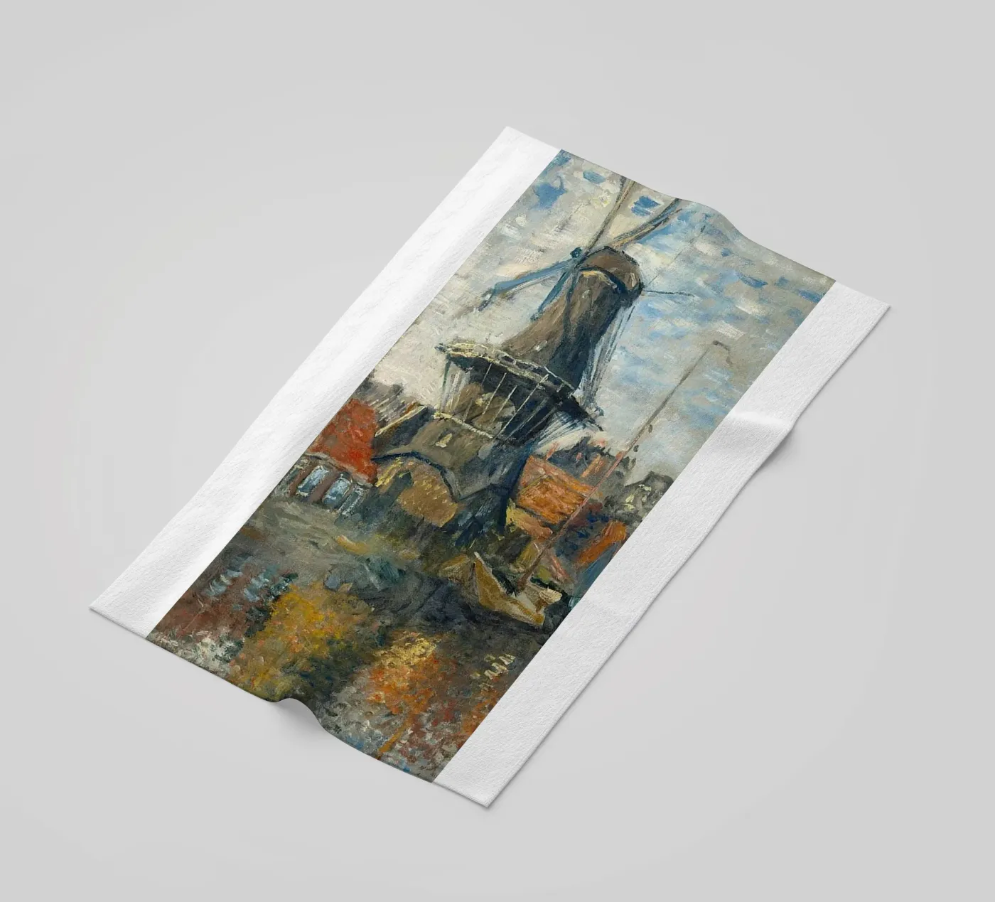 large windmill beach towel by belong shop