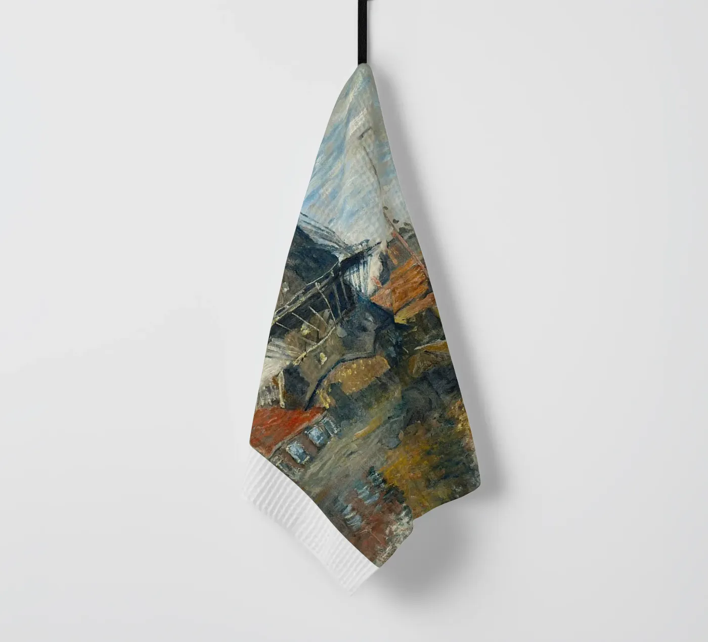 large windmill tea towel by belong shop