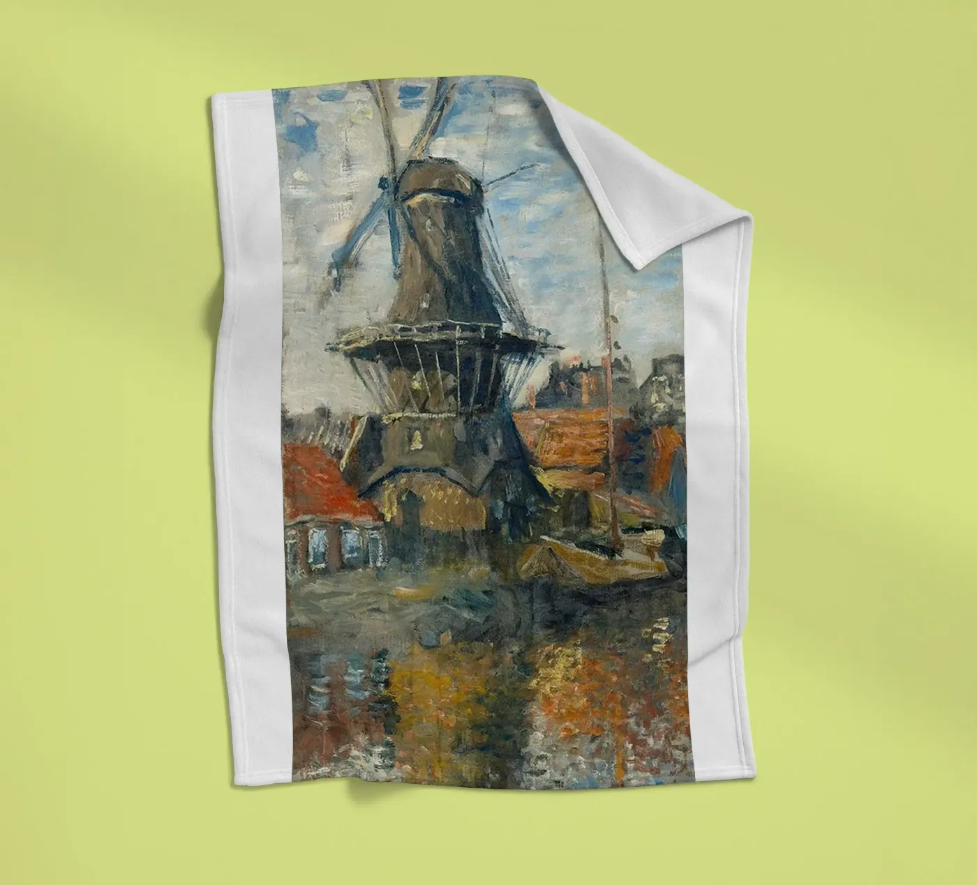 grote windmolen fleecedeken van belong shop