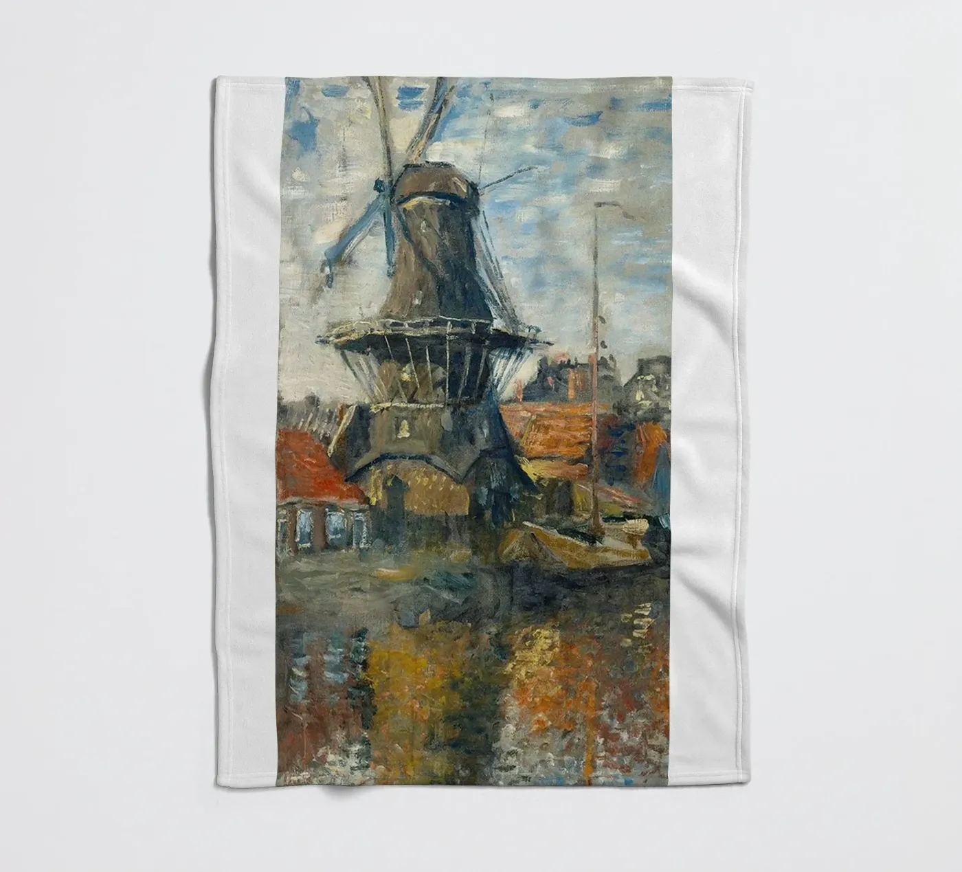 grote windmolen fleecedeken van belong shop