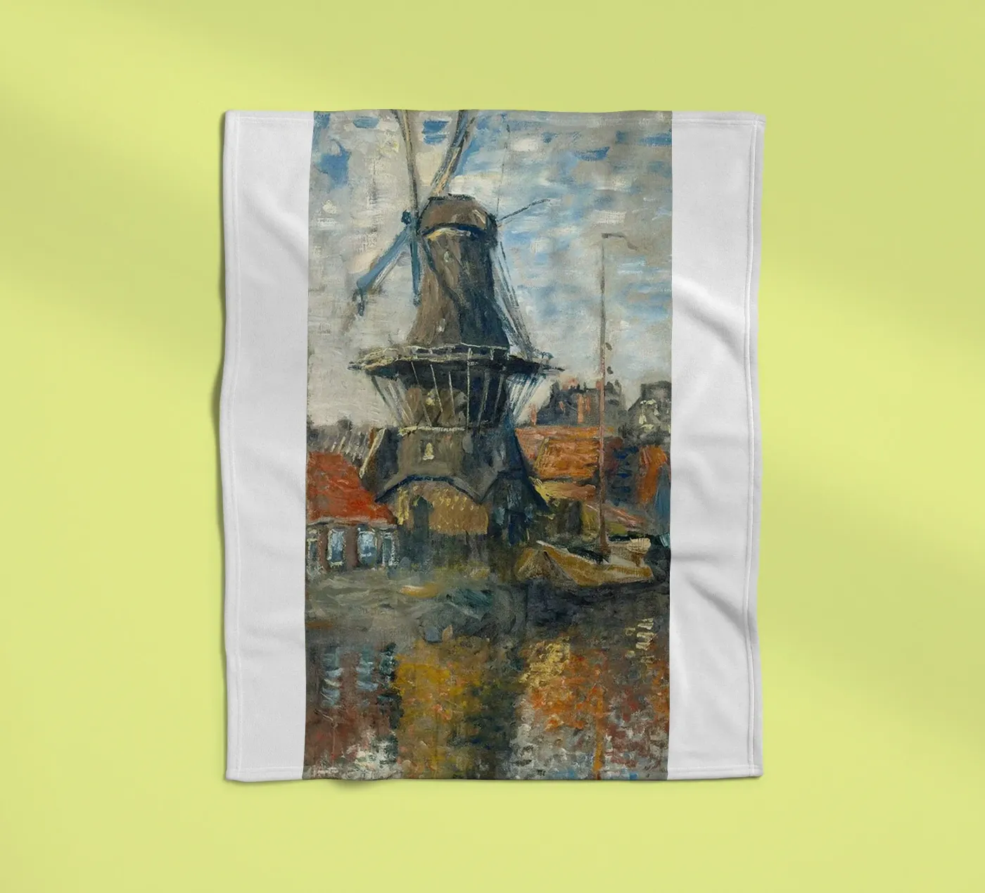 grote windmolen fleecedeken van belong shop