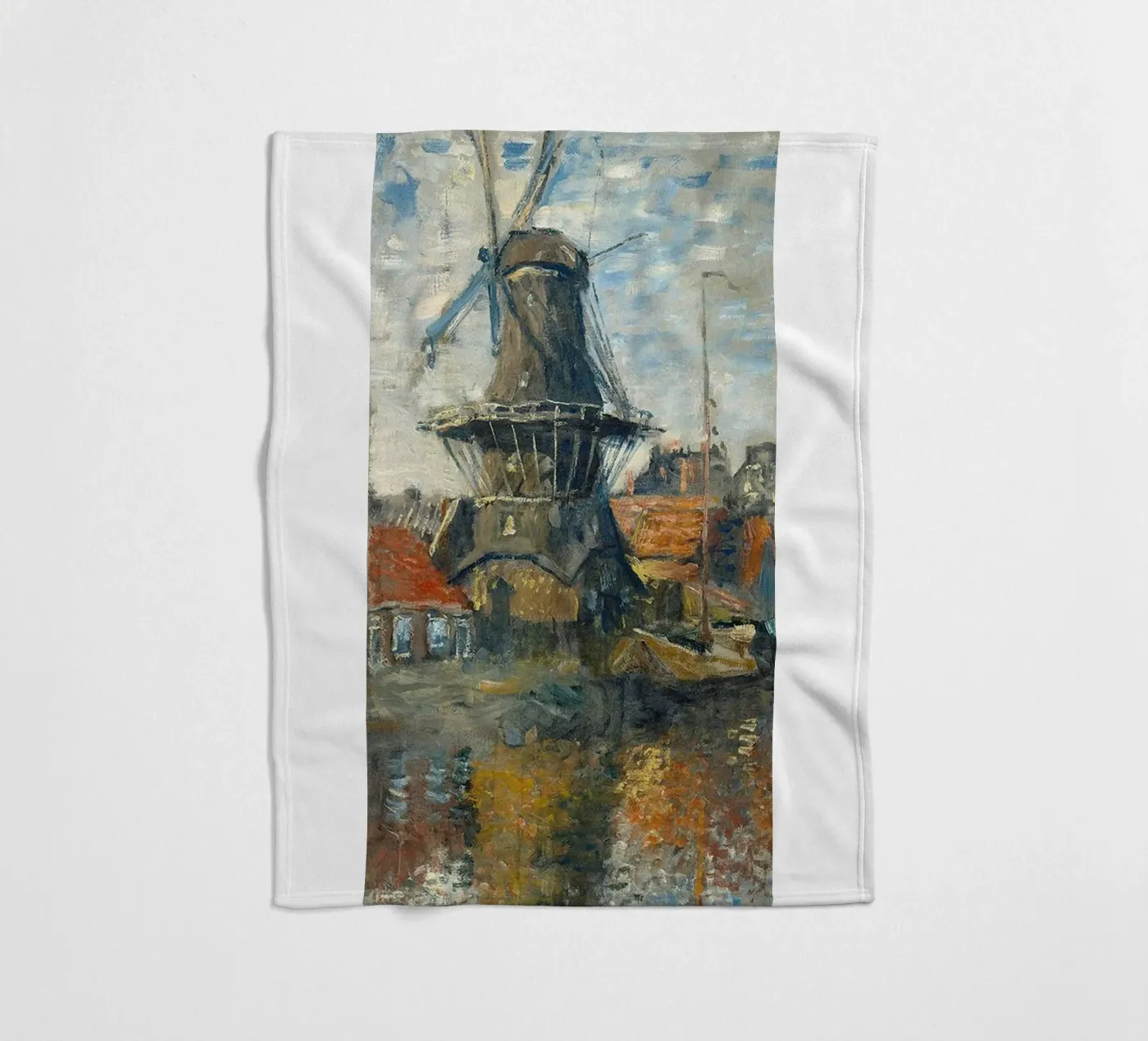 grote windmolen fleecedeken van belong shop