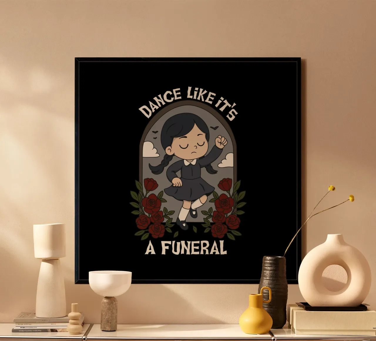 Ballare come se fosse un funerale poster da Loobs