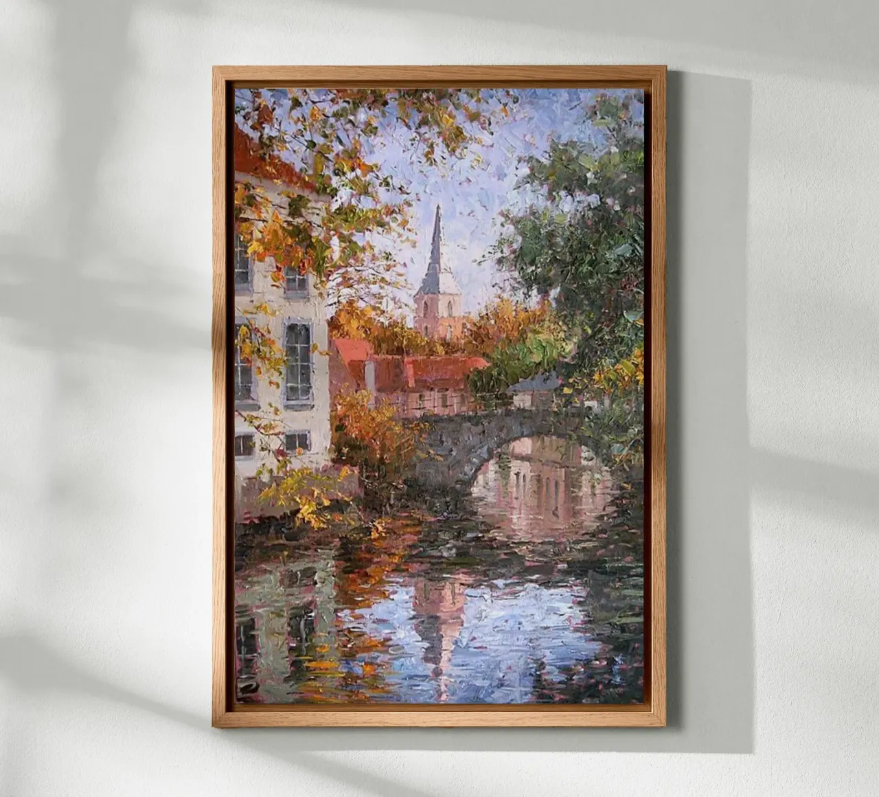 mooie, esthetische brug canvas met Baklijst van belong shop
