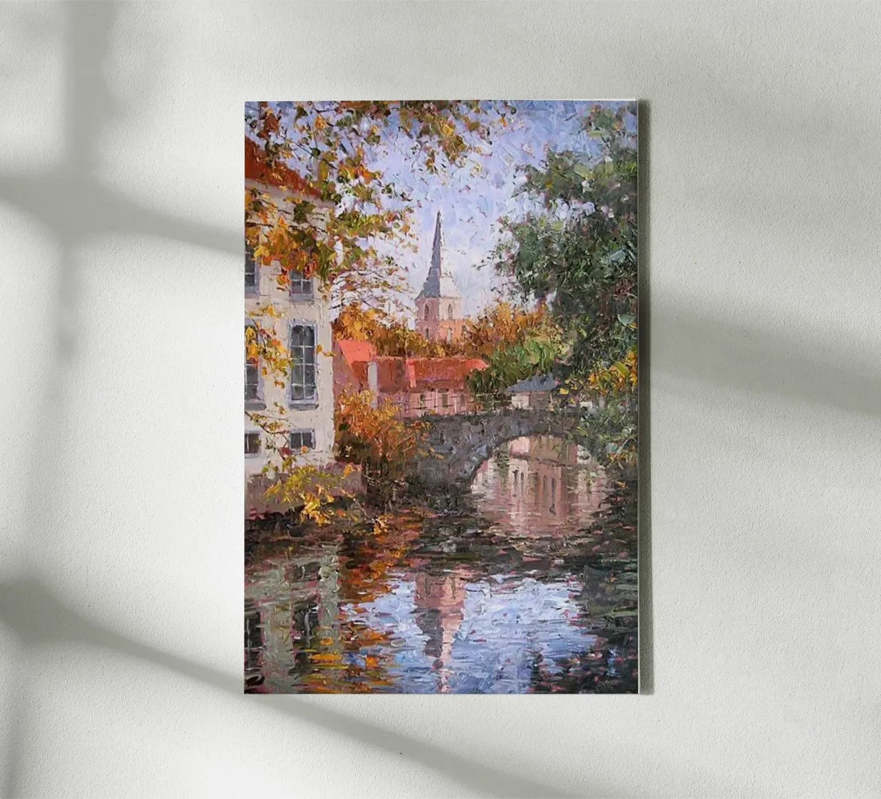 mooie, esthetische brug canvas met Baklijst van belong shop