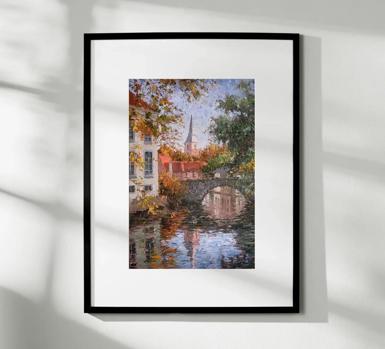 ponte bello ed estetico poster con telaio in legno da belong shop