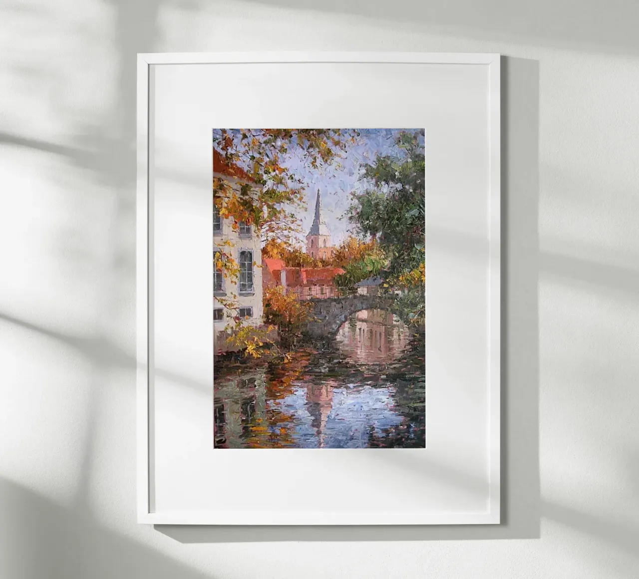 ponte bello ed estetico poster con telaio in legno da belong shop