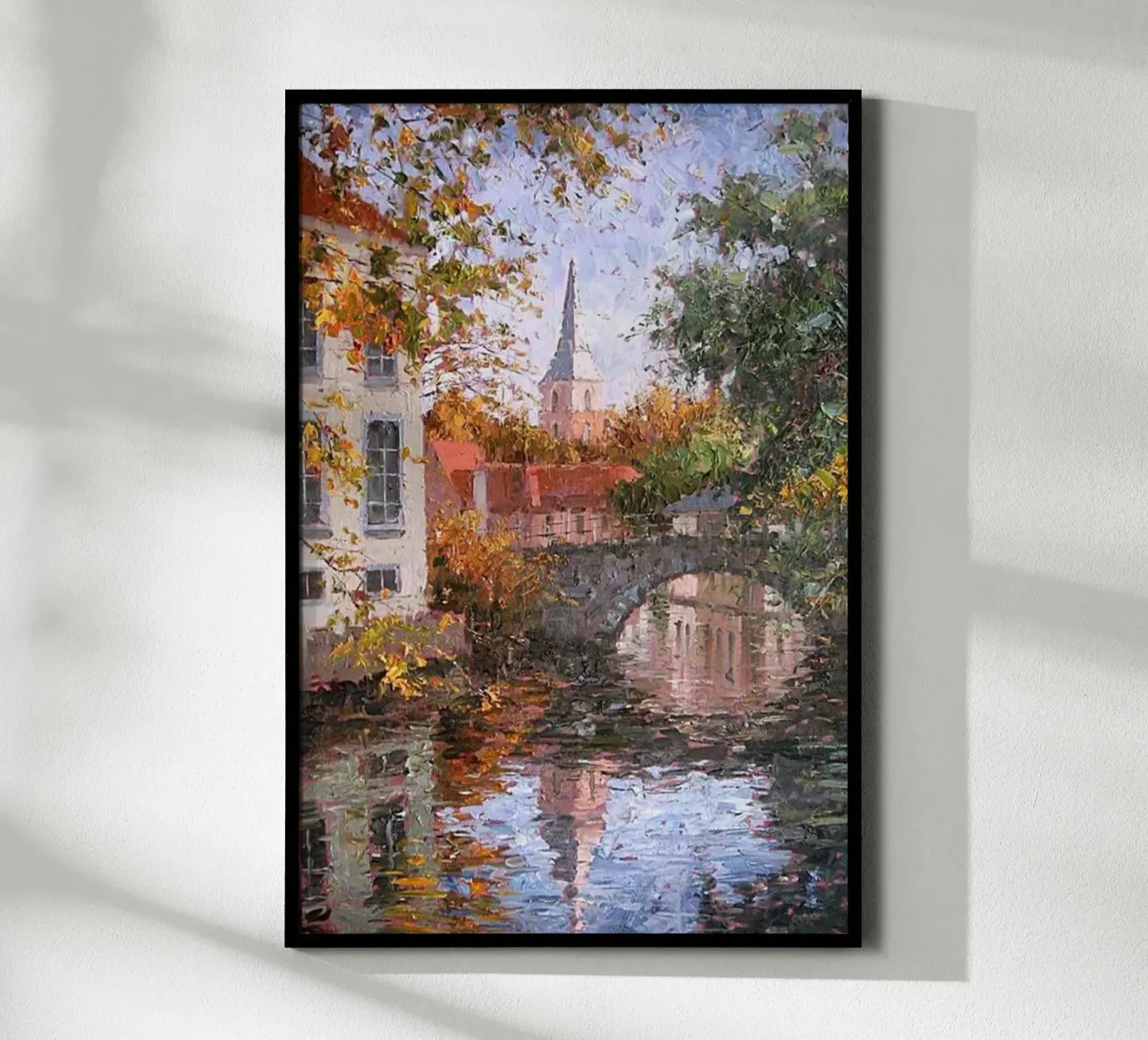 ponte bello ed estetico poster con telaio in legno da belong shop