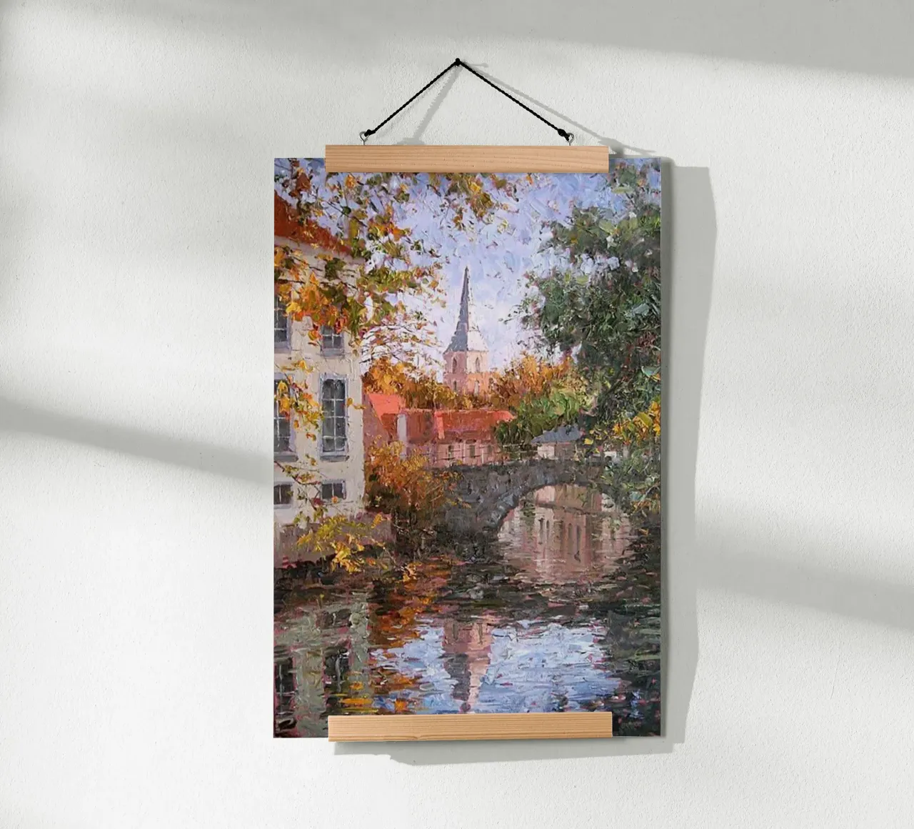 ponte bello ed estetico poster con telaio in legno da belong shop