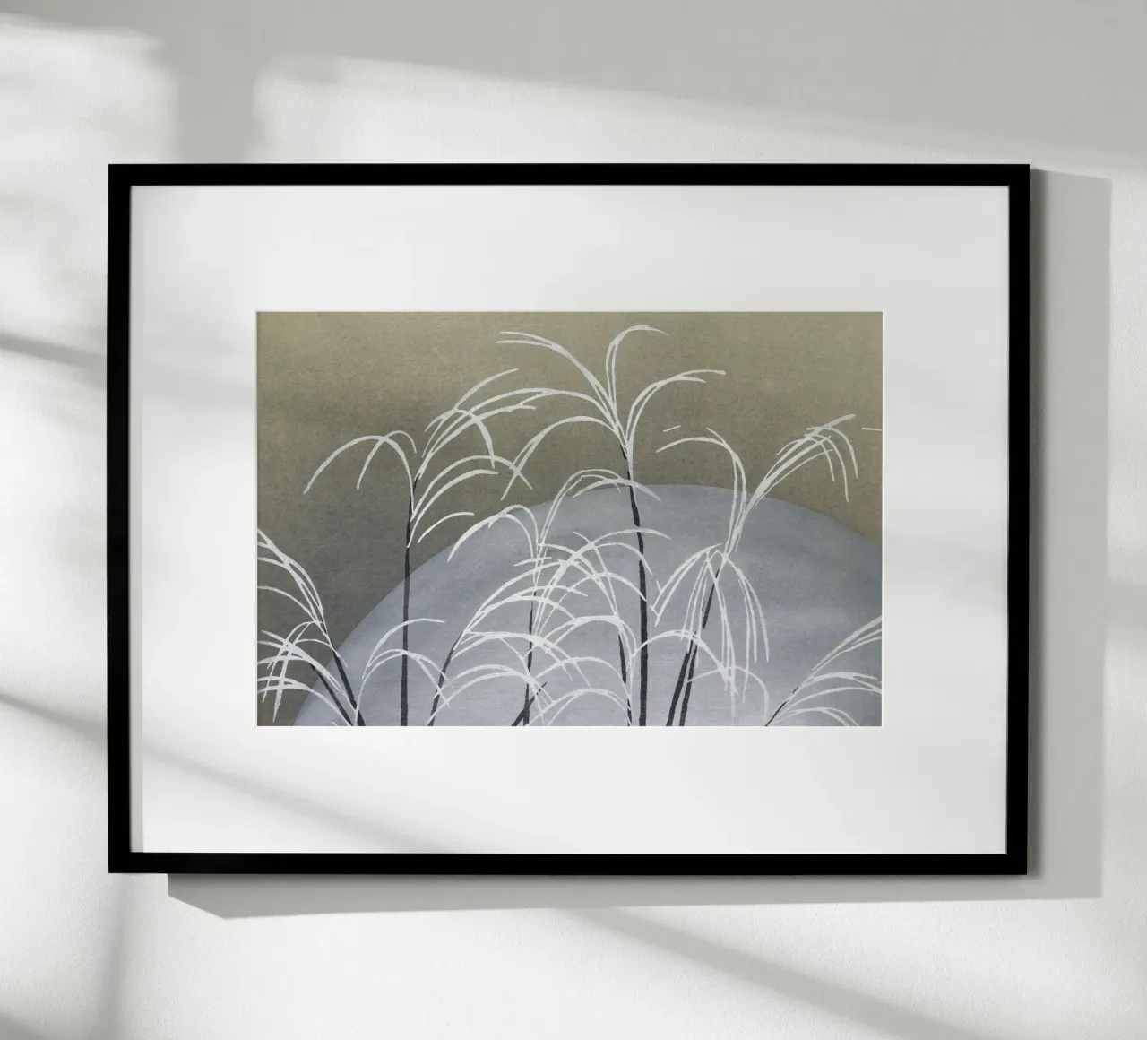 Frost from Momoyogusa–Flowers of a Hundred poster con telaio in plastica da vintageshop