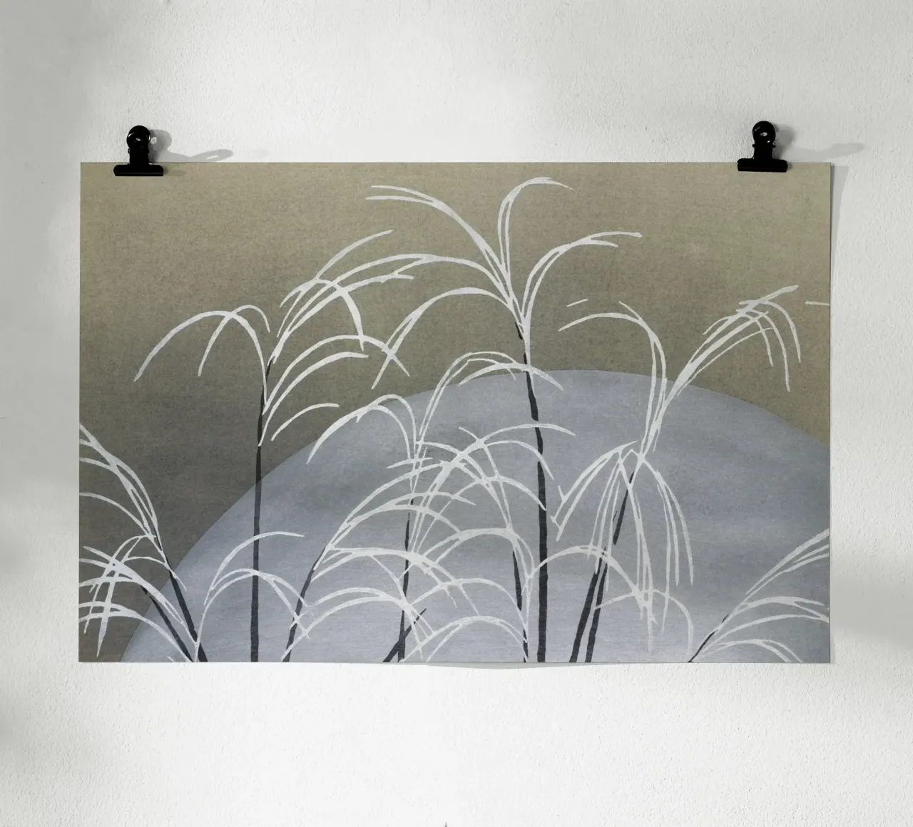 Frost from Momoyogusa–Flowers of a Hundred poster con telaio in plastica da vintageshop