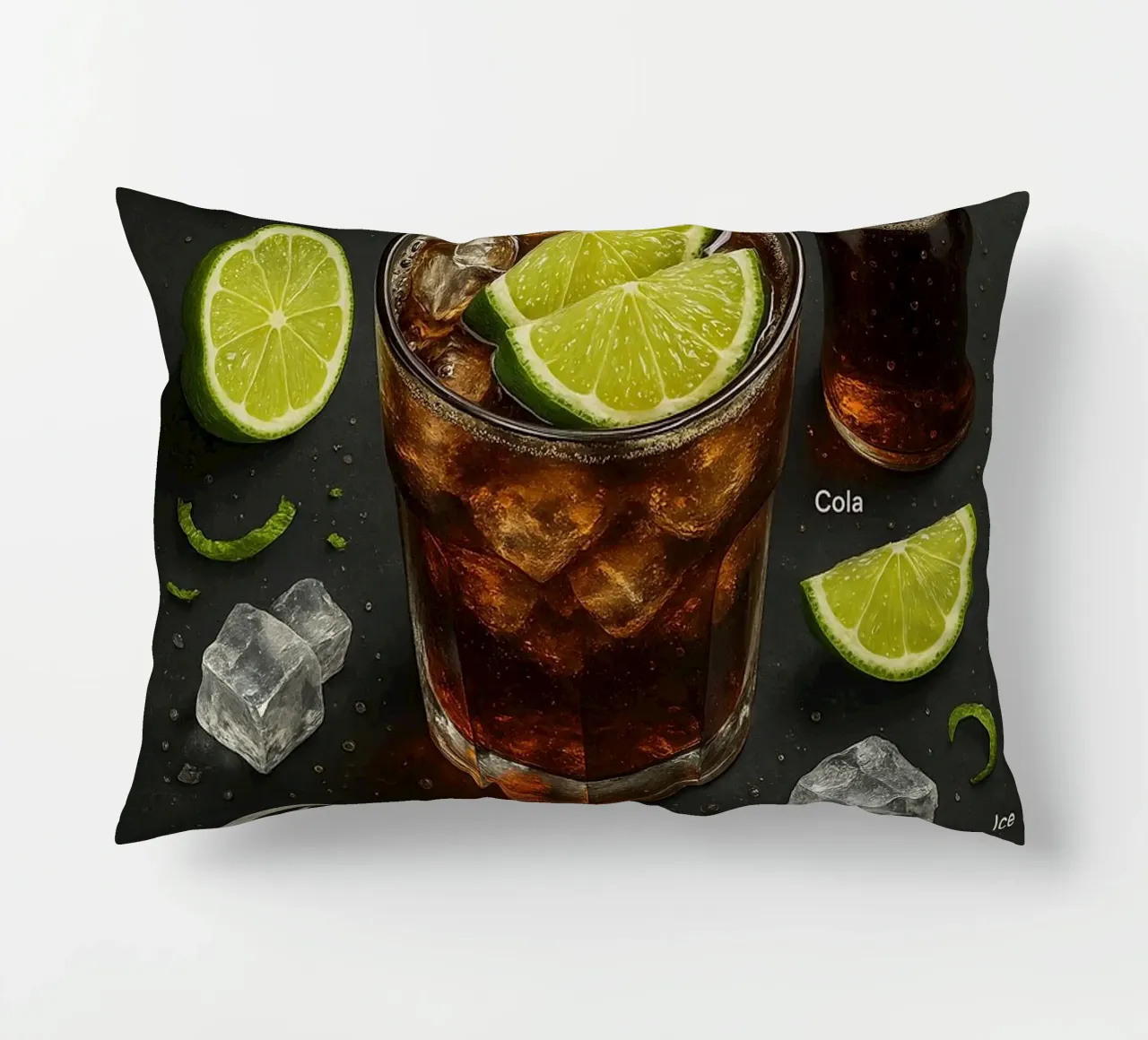 Poster Cuba Libre - Rum, Cola e Lime Classico cuscino da mesa