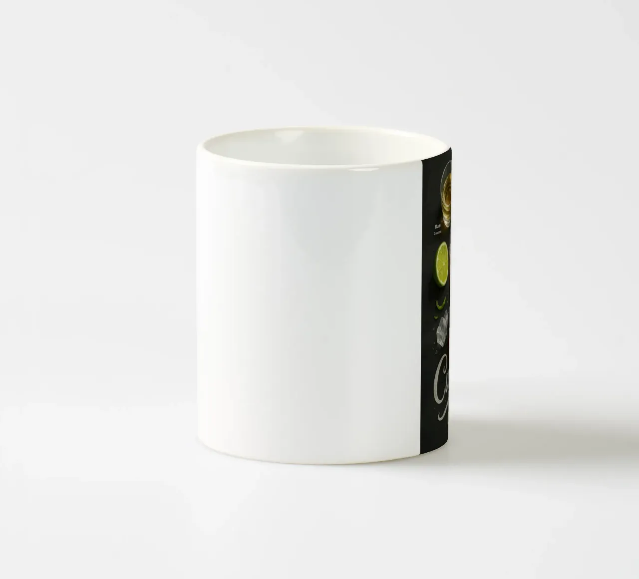 Poster Cuba Libre - Rum, Cola e Lime Classico tazza in ceramica da mesa