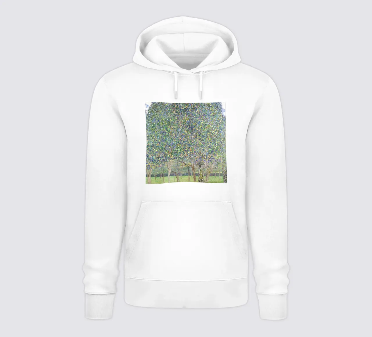 Gustav Klimt - Albero di pere (1903) felpa con cappuccio da Jolie Prints