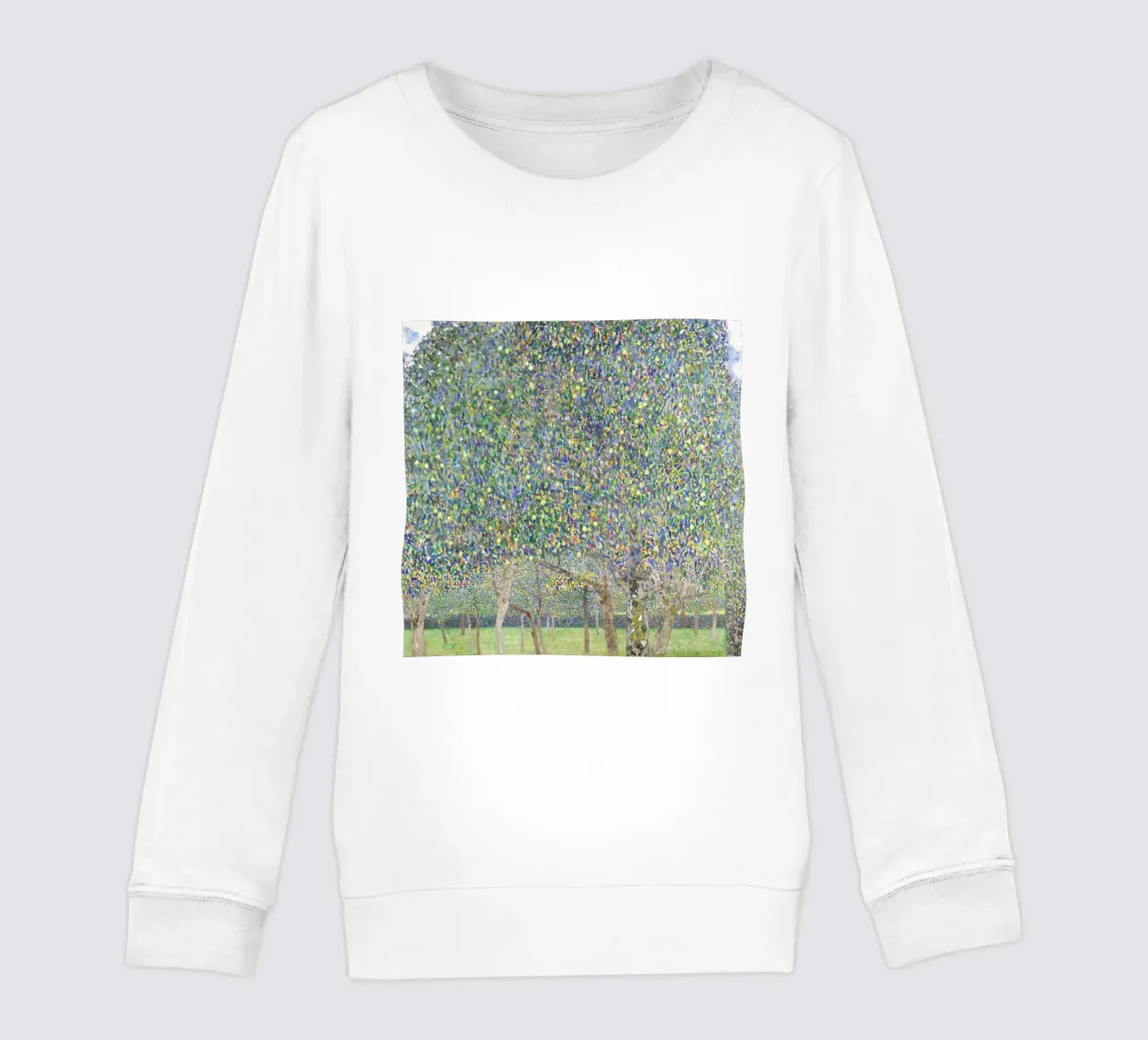 Gustav Klimt - Albero di pere (1903) felpa bambino da Jolie Prints