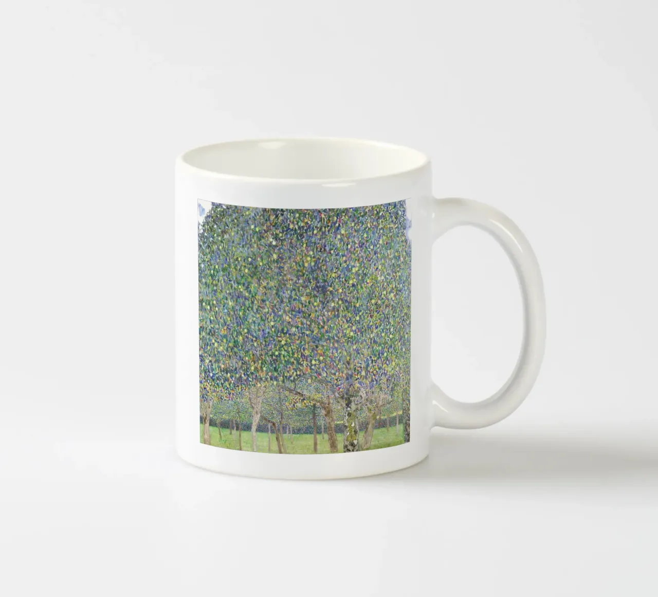Gustav Klimt - Albero di pere (1903) tazza in ceramica da Jolie Prints