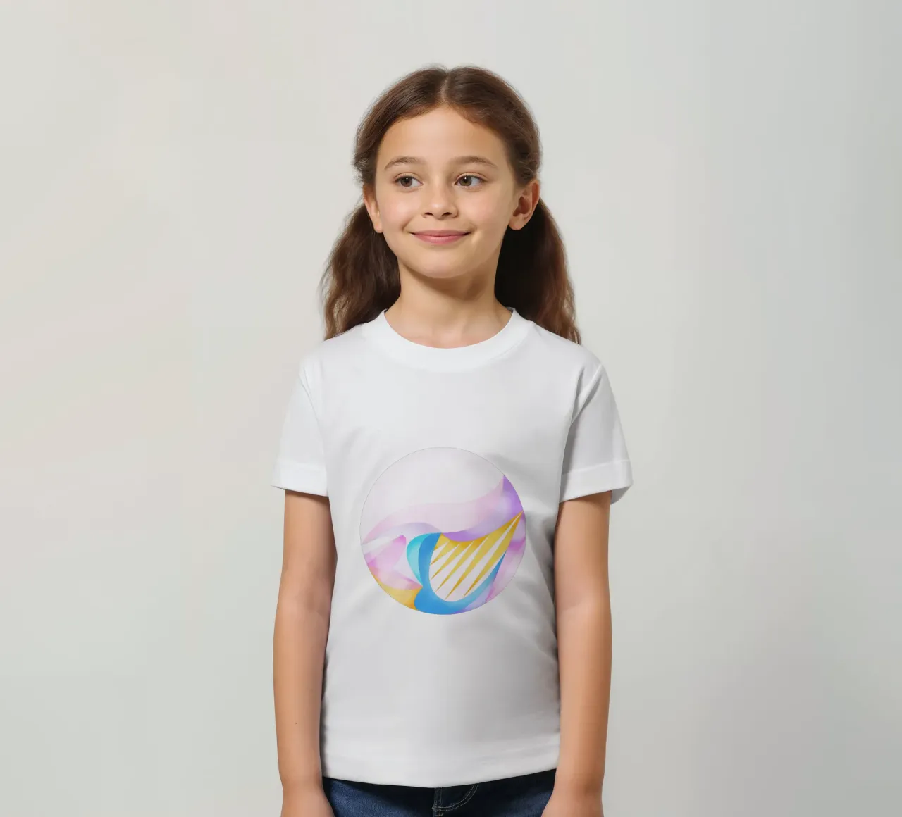 Soft Light t-shirt bambini da Abstract 888