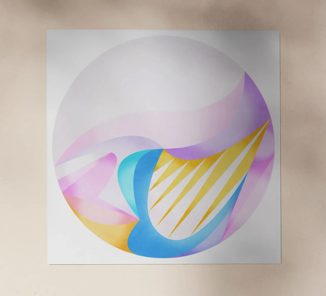 Luce soffusa pellicola backlit da Abstract 888