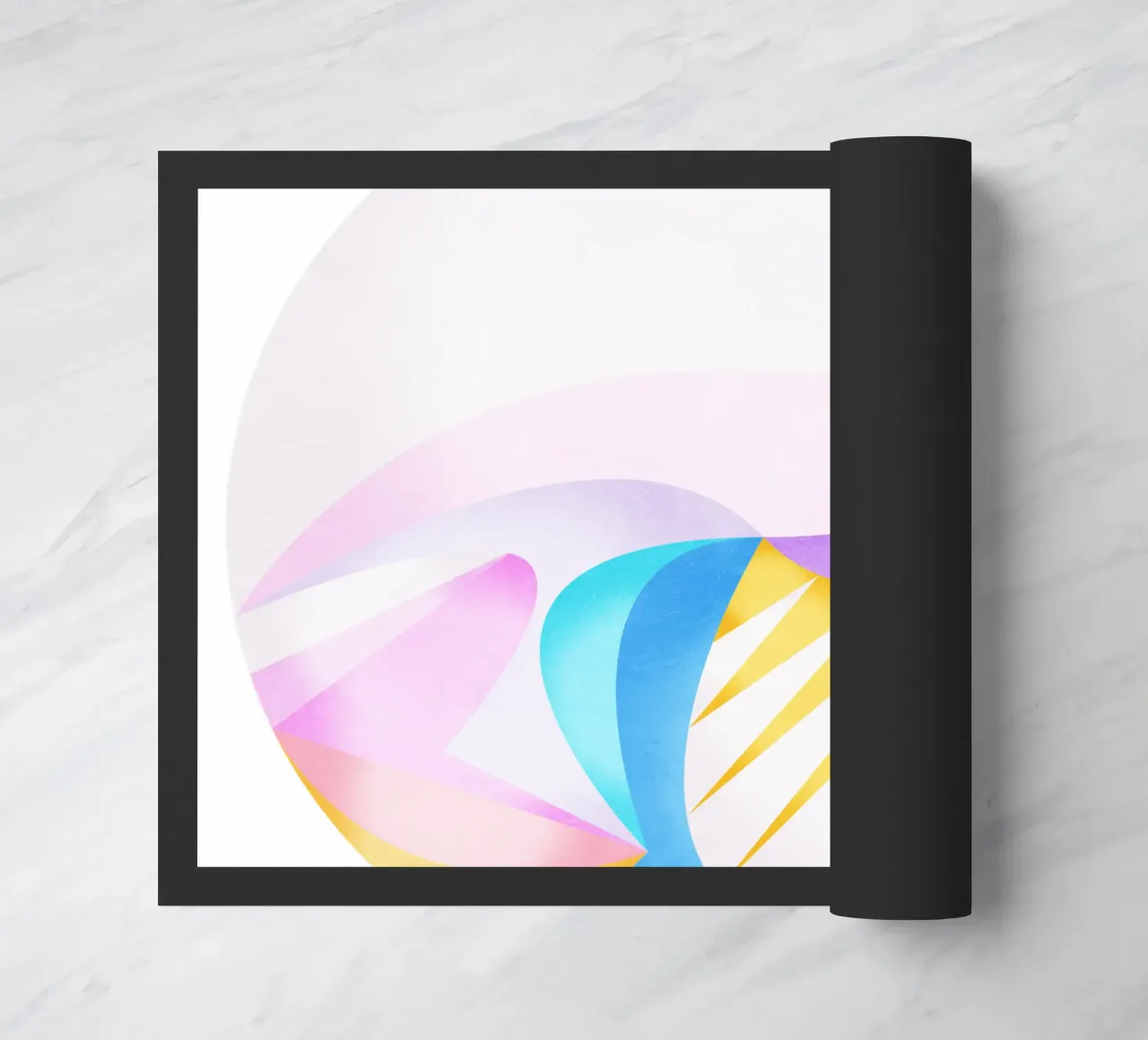 Soft Light doormat by Abstract 888