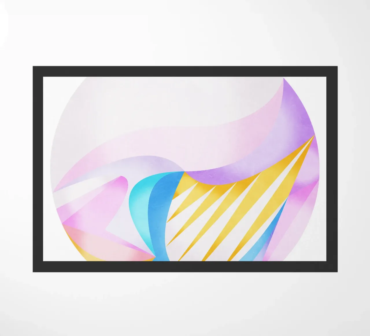 Soft Light doormat by Abstract 888