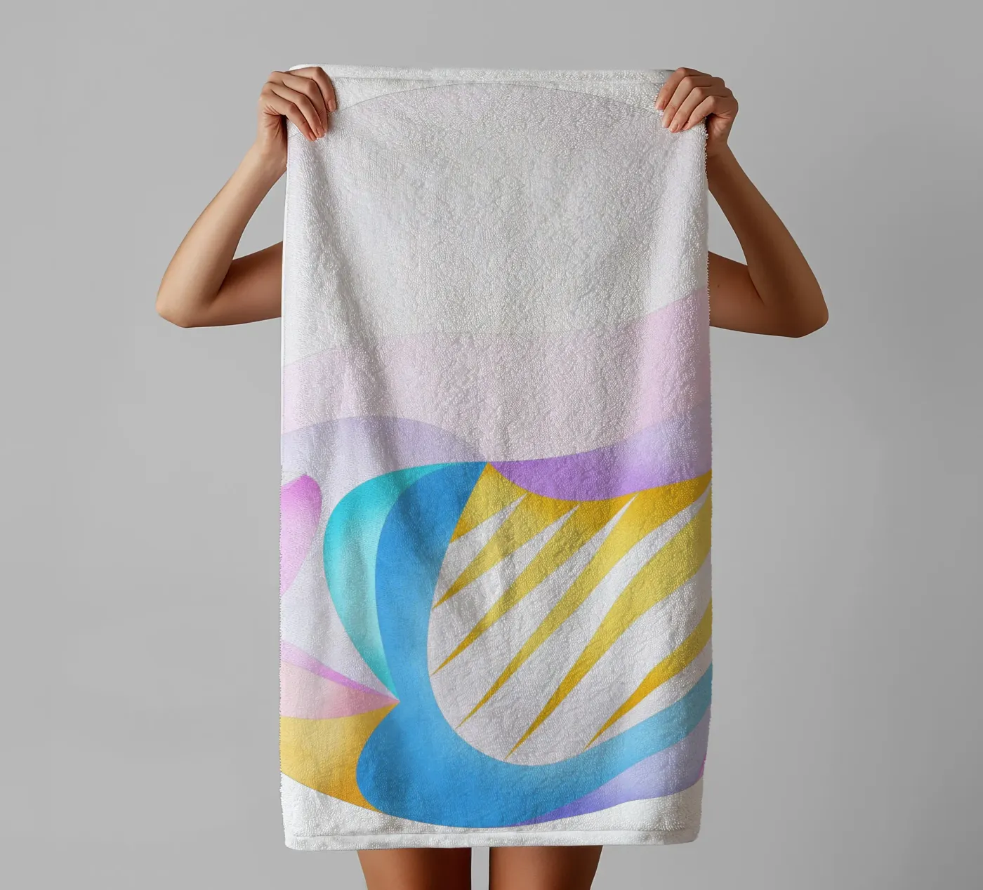 Soft Light towel by Lines Inside
