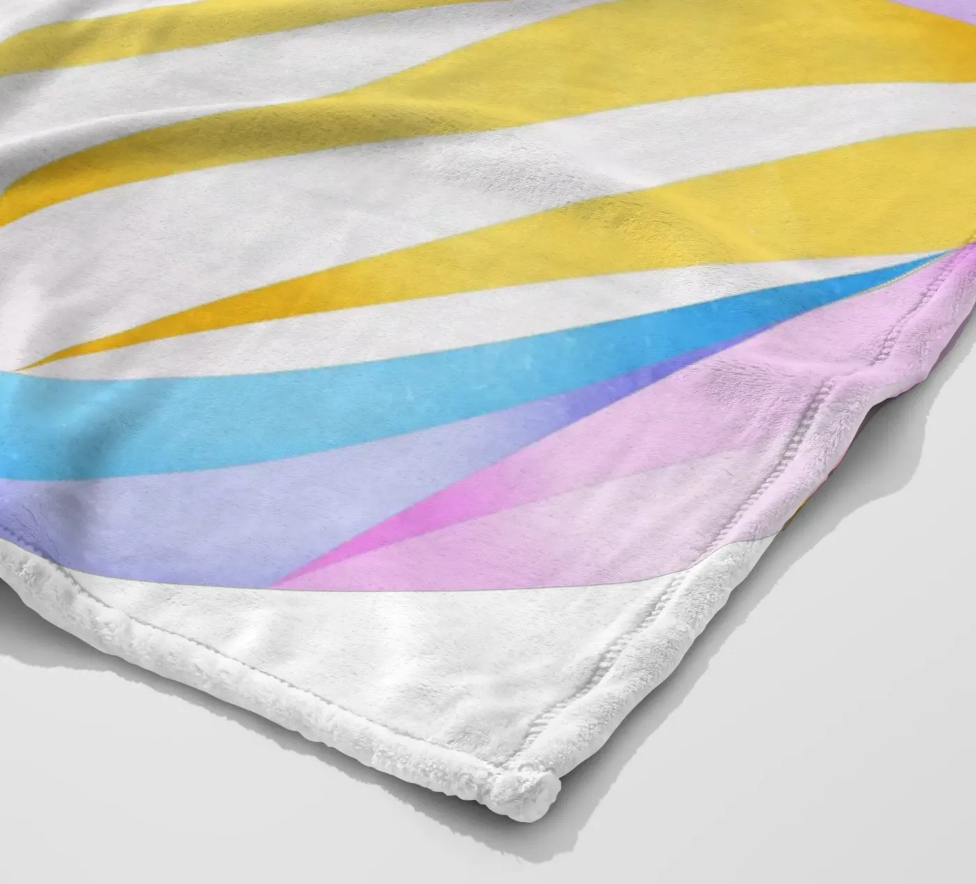 Soft Light fleece blanket by Abstract Joy