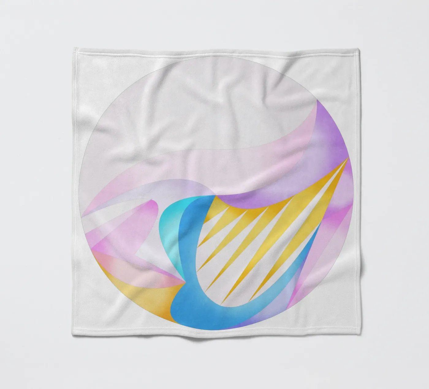 Soft Light fleece blanket by Abstract Joy