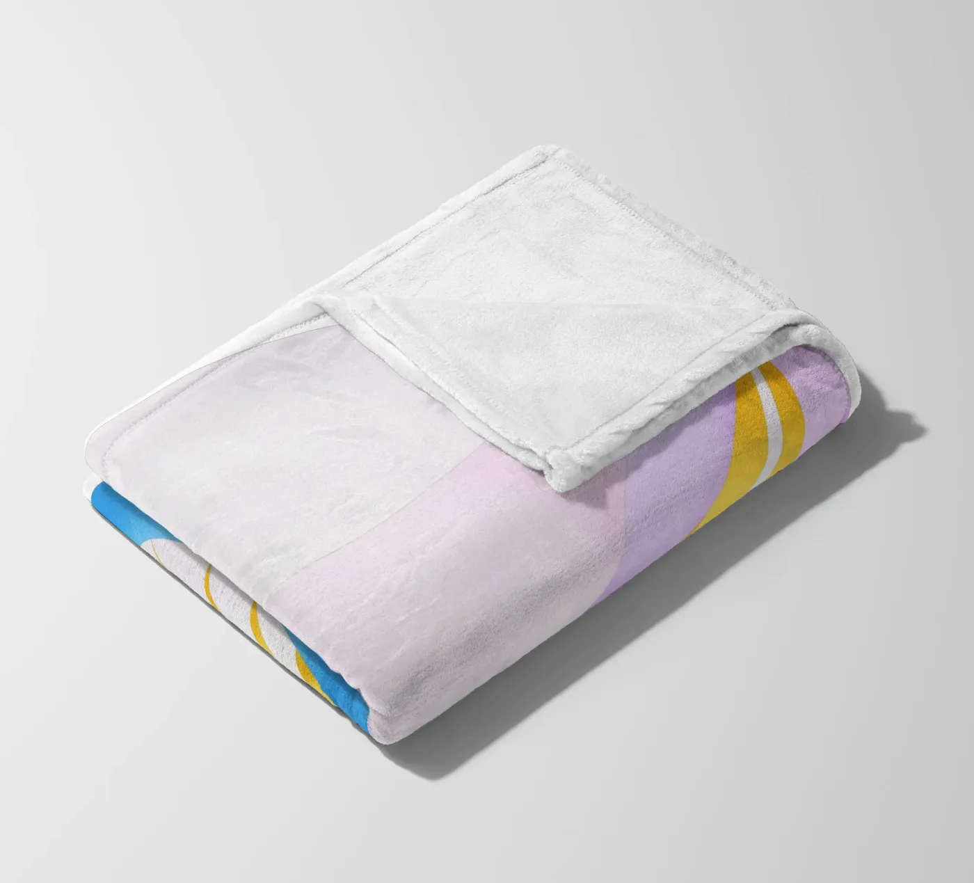 Soft Light fleece blanket by Abstract Joy