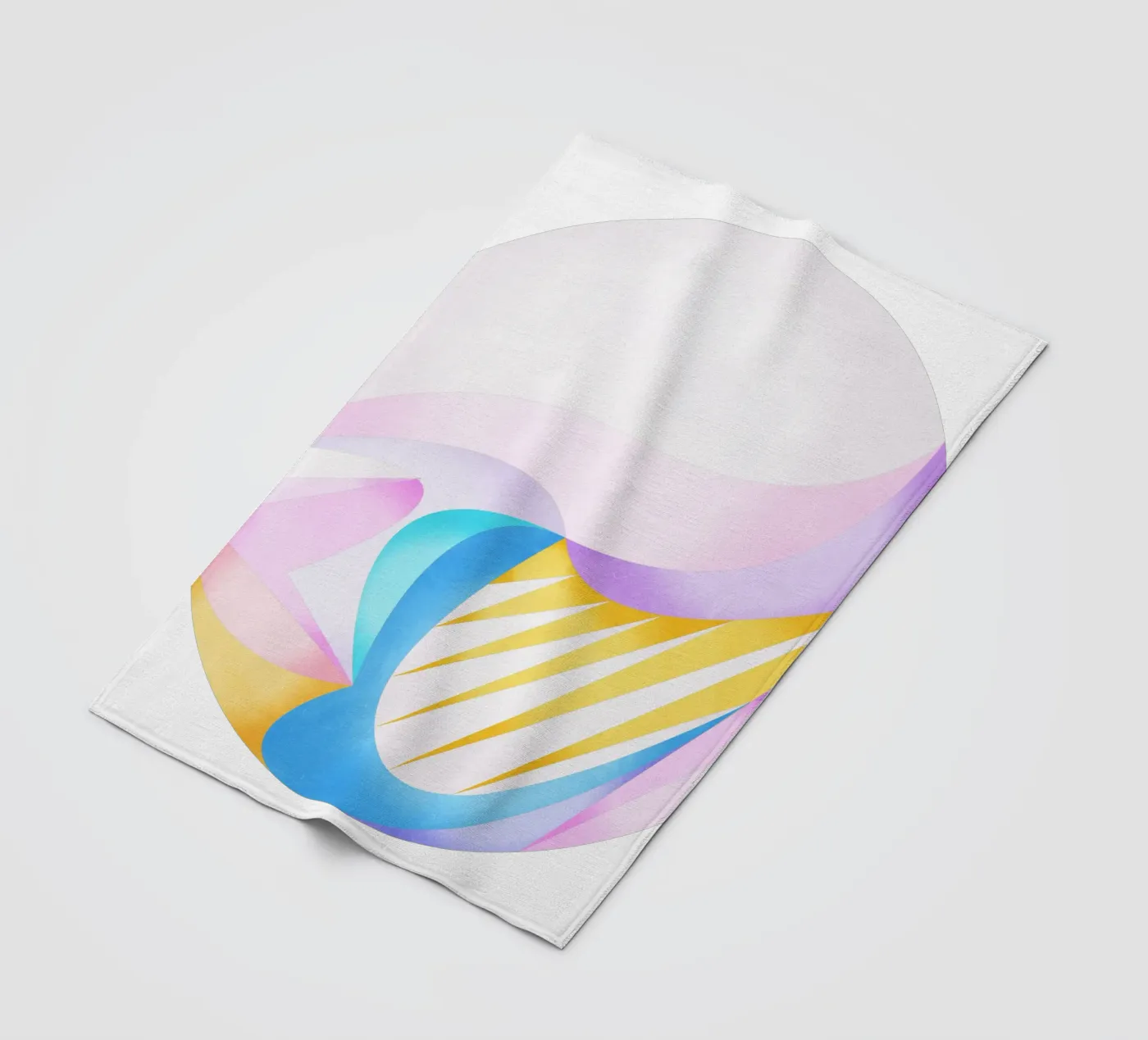 Soft Light fleece blanket by Abstract Joy