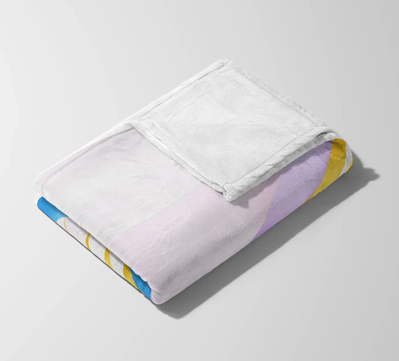 Soft Light fleece blanket by Abstract Joy