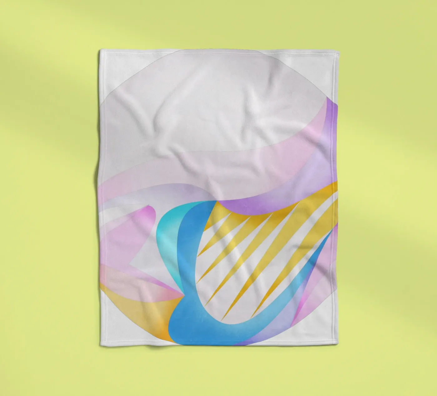 Soft Light fleece blanket by Abstract Joy