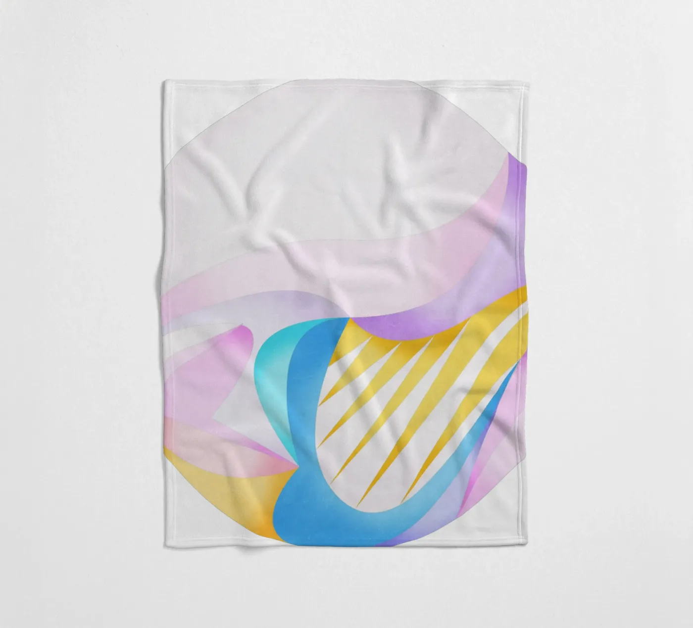 Soft Light fleece blanket by Abstract Joy