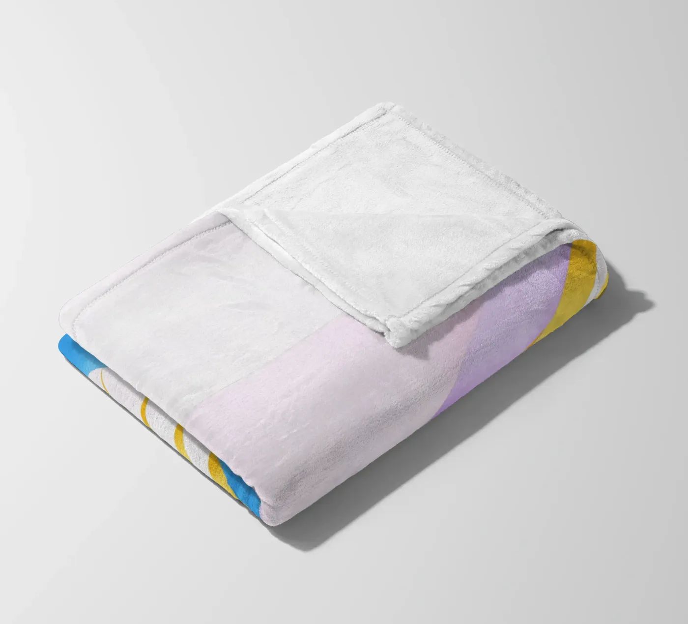 Soft Light fleece blanket by Abstract Joy