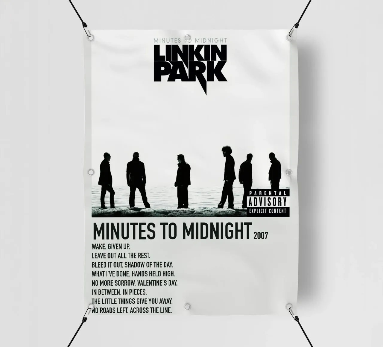 Linkin Park Minutes To Midnight telo in pvc da Roronoa7