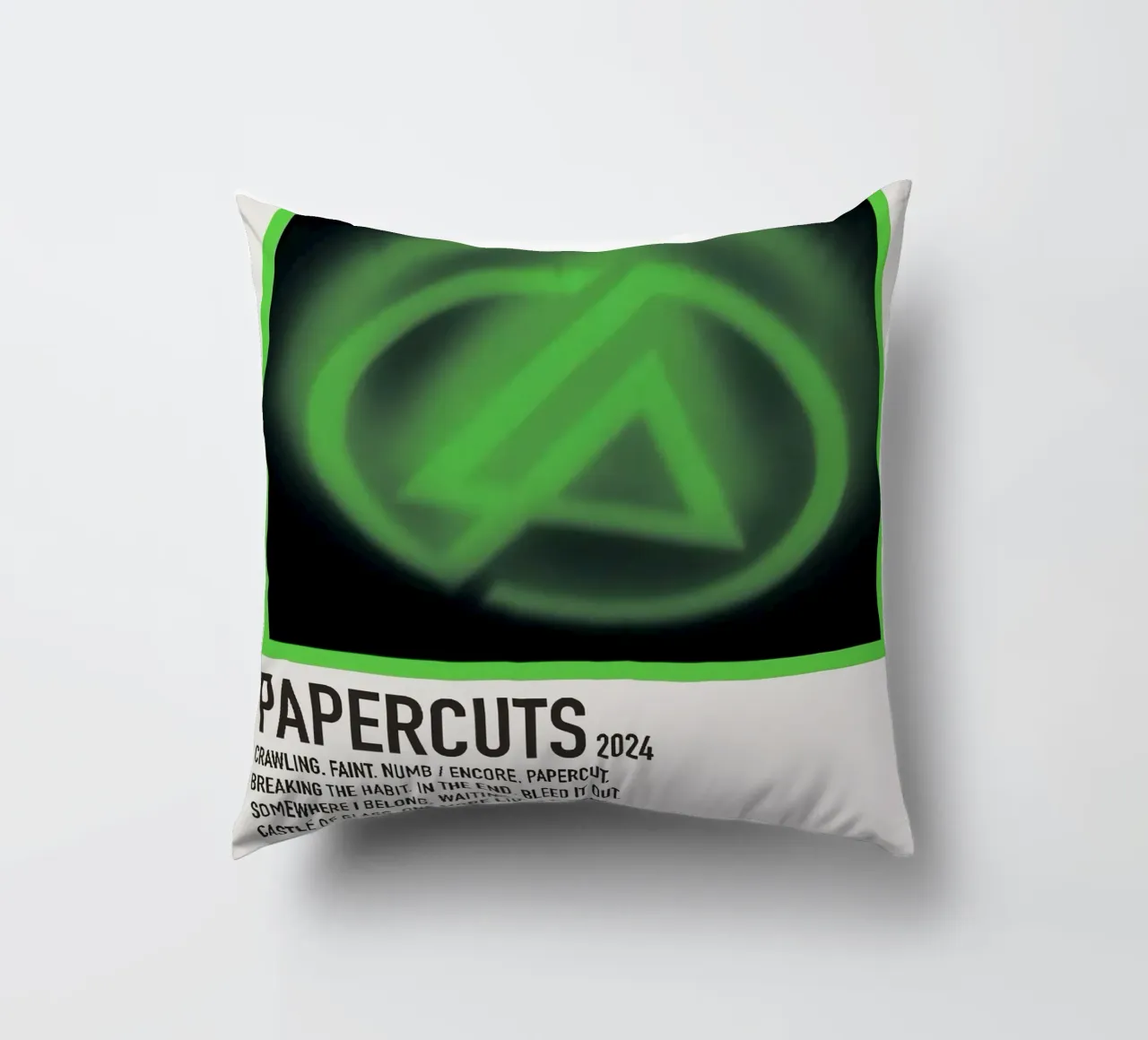 Linkin Park Papercuts cuscino da Roronoa7